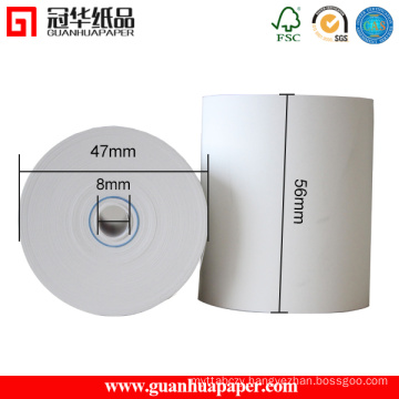ISO Certified 56mm Coreless Paper Rolls for POS/Taxi